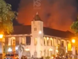 Bangunan Cagar Budaya di Kota Lama Semarang Terbakar, Lantai Dua Resto Sego Bancakan Hangus