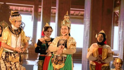 Wayang Orang Meriahkan Kota Lama Semarang, Wali Kota Turut Berlakon