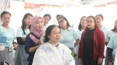 Napi Lapas Perempuan Semarang Dilatih Keterampilan Salon Kecantikan