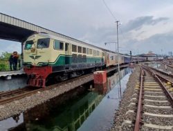 Imbas Genangan, KAI Daop 4 Semarang Batalkan Sementara Beberapa Perjalanan KA
